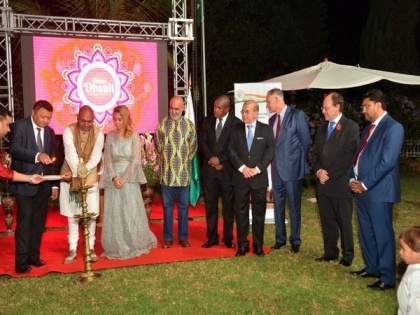 Diwali celebrations held at Indian embassy in Madagascar | Diwali celebrations held at Indian embassy in Madagascar