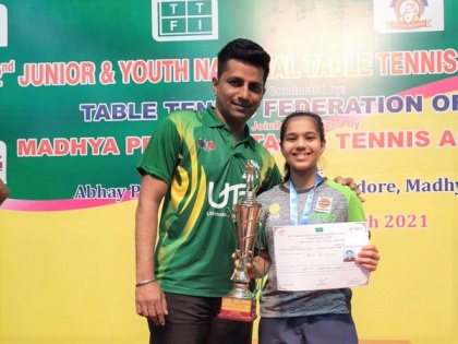 Maharashtra paddler Diya clinches second successive Youth Nationals title | Maharashtra paddler Diya clinches second successive Youth Nationals title