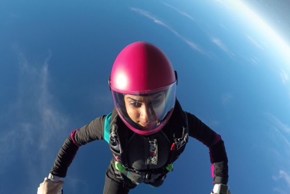 Indian American scientist hopes to be 1st woman to jump from stratosphere | Indian American scientist hopes to be 1st woman to jump from stratosphere Indian American scientist hopes to be 1st woman to jump from stratosphere | Indian American scientist hopes to be 1st woman to jump from stratosphere
