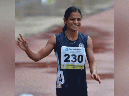 Dutee Chand scripts new national record but misses Olympic qualification mark by a whisker | Dutee Chand scripts new national record but misses Olympic qualification mark by a whisker