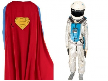 Christopher Reeve's 'Superman' cape, 'Space Odyssey' space suit go under the hammer | Christopher Reeve's 'Superman' cape, 'Space Odyssey' space suit go under the hammer