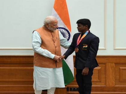 Tokyo Paralympics: PM Modi congratulates Mariyappan Thangavelu and Sharad Kumar | Tokyo Paralympics: PM Modi congratulates Mariyappan Thangavelu and Sharad Kumar Tokyo Paralympics: PM Modi congratulates Mariyappan Thangavelu and Sharad Kumar | Tokyo Paralympics: PM Modi congratulates Mariyappan Thangavelu and Sharad Kumar