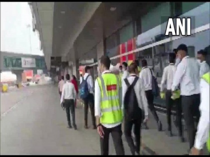 SpiceJet employees hold strike at Delhi airport over salary | SpiceJet employees hold strike at Delhi airport over salary