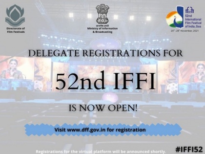 Delegate registration for 52nd IFFI now open | Delegate registration for 52nd IFFI now open