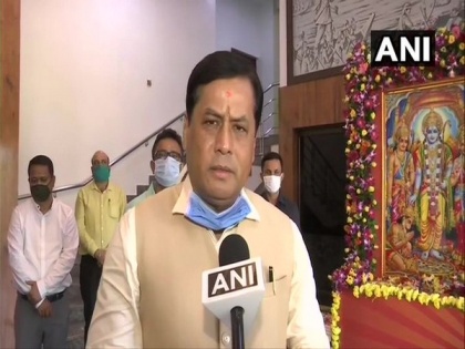 Outgoing Assam CM Sarbananda Sonowal submits resignation to Governor | Outgoing Assam CM Sarbananda Sonowal submits resignation to Governor