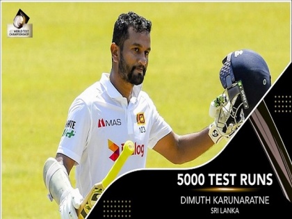 Dimuth Karunaratne becomes 10th Sri Lanka batsman to cross 5,000 Test runs | Dimuth Karunaratne becomes 10th Sri Lanka batsman to cross 5,000 Test runs