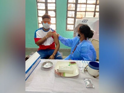 Rishabh Pant receives first dose of COVID-19 vaccine | Rishabh Pant receives first dose of COVID-19 vaccine