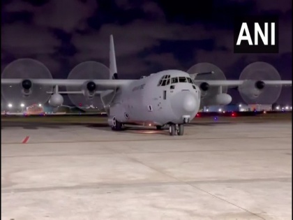 COVID-19: Four IAF aircraft arrive in Chennai with oxygen cylinders from Singapore | COVID-19: Four IAF aircraft arrive in Chennai with oxygen cylinders from Singapore