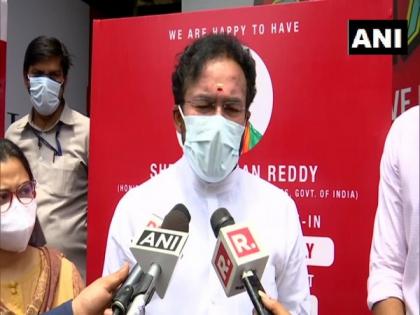 Govt holding discussions with Pfizer, Johnson & Johnson: MoS G Kishan Reddy | Govt holding discussions with Pfizer, Johnson & Johnson: MoS G Kishan Reddy