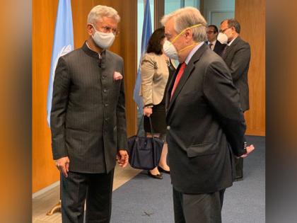 Jaishankar meets UN Secretary General Antonio Guterres, discusses COVID-19, terrorism | Jaishankar meets UN Secretary General Antonio Guterres, discusses COVID-19, terrorism