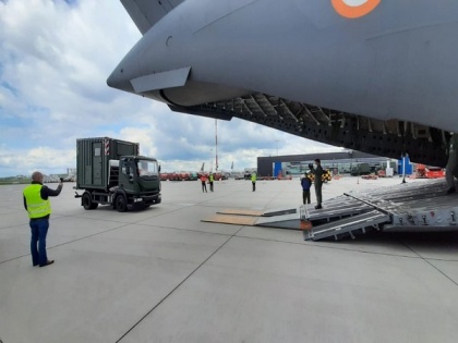 IAF airlifts 4 oxygen supply system trucks from Germany | IAF airlifts 4 oxygen supply system trucks from Germany