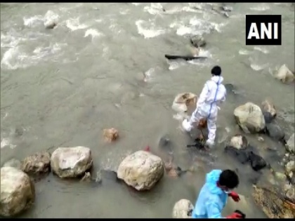 Covid-19: Dogs feed on corpses at riverbank in Uttarakhand's Uttarkashi | Covid-19: Dogs feed on corpses at riverbank in Uttarakhand's Uttarkashi