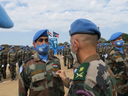 135 Indian peacekeepers receive UN medals for outstanding service in South Sudan | 135 Indian peacekeepers receive UN medals for outstanding service in South Sudan
