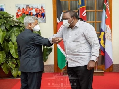 Jaishankar calls on Kenyan President Uhuru Kenyatta to discuss bilateral cooperation | Jaishankar calls on Kenyan President Uhuru Kenyatta to discuss bilateral cooperation