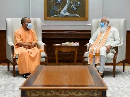 Yogi Adityanath meets PM Modi in Delhi | Yogi Adityanath meets PM Modi in Delhi