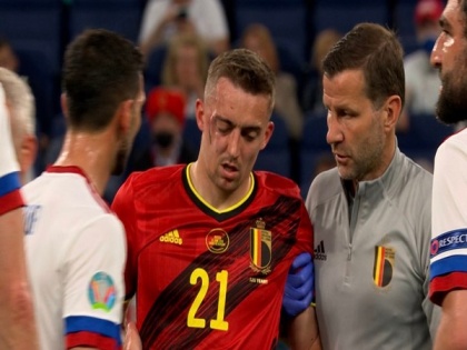 Euro 2020: Belgium's Timothy Castagne out of tournament after fractured eye socket | Euro 2020: Belgium's Timothy Castagne out of tournament after fractured eye socket
