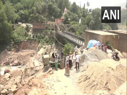 J-K: Construction of new bridge brings hope to villages in Udhampur | J-K: Construction of new bridge brings hope to villages in Udhampur