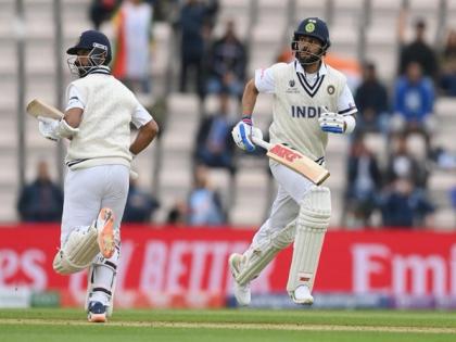 WTC final, Day Two: Pujara falls, but Kohli and Rahane steady ship for India | WTC final, Day Two: Pujara falls, but Kohli and Rahane steady ship for India