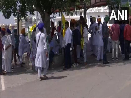 Haryana: Farmers gather near Gurudwara Nada Sahib to protest | Haryana: Farmers gather near Gurudwara Nada Sahib to protest