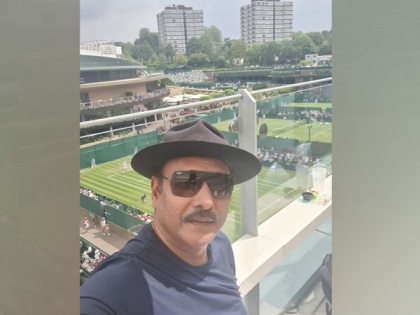'Great to be back at Wimbledon': Ravi Shastri shares picture ahead of Federer's match | 'Great to be back at Wimbledon': Ravi Shastri shares picture ahead of Federer's match