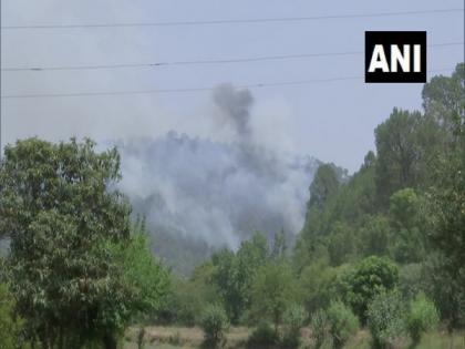 Massive fire breaks out in forest at J-K's Rajouri | Massive fire breaks out in forest at J-K's Rajouri
