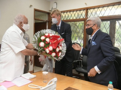 Karnataka CM meets Sweden's Ambassador to India, discusses various issues | Karnataka CM meets Sweden's Ambassador to India, discusses various issues