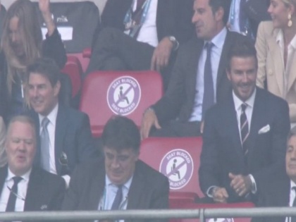 Euro 2020 final: David Beckham, Tom Cruise in attendance at Wembley | Euro 2020 final: David Beckham, Tom Cruise in attendance at Wembley