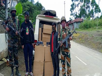 Assam Rifles apprehends two with contraband worth Rs 39 lakhs in Mizoram | Assam Rifles apprehends two with contraband worth Rs 39 lakhs in Mizoram