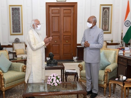 PM Modi meets President Ram Nath Kovind, discusses important issues | PM Modi meets President Ram Nath Kovind, discusses important issues