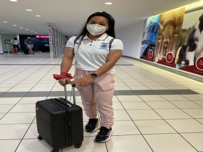 Weightlifter Mirabai Chanu departs for Tokyo 2020 from USA | Weightlifter Mirabai Chanu departs for Tokyo 2020 from USA
