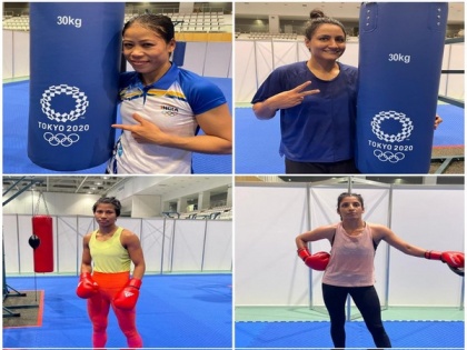 Tokyo Olympics: Mary Kom, Pooja Rani along with boxing contingent begin training | Tokyo Olympics: Mary Kom, Pooja Rani along with boxing contingent begin training