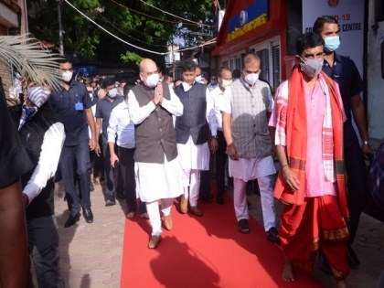 Amit Shah prays for country's progress at Kamakhya temple in Guwahati | Amit Shah prays for country's progress at Kamakhya temple in Guwahati