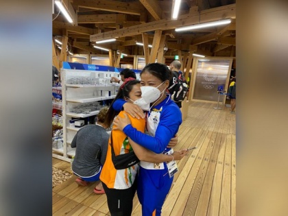 Emotional and happy to embrace each other: Mary Kom congratulates Chanu | Emotional and happy to embrace each other: Mary Kom congratulates Chanu