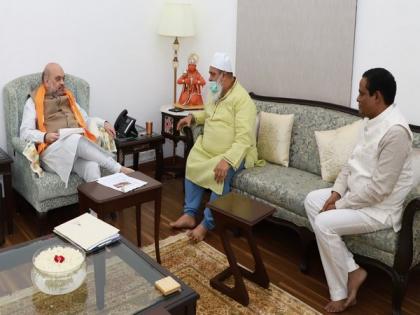 Assam-Mizoram border issue: AIUDF chief Ajmal meets Amit Shah, seeks his intervention | Assam-Mizoram border issue: AIUDF chief Ajmal meets Amit Shah, seeks his intervention Assam-Mizoram border issue: AIUDF chief Ajmal meets Amit Shah, seeks his intervention | Assam-Mizoram border issue: AIUDF chief Ajmal meets Amit Shah, seeks his intervention
