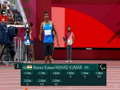 Tokyo Paralympics: Anurag Thakur congratulates Nishad Kumar for silver medal win | Tokyo Paralympics: Anurag Thakur congratulates Nishad Kumar for silver medal win