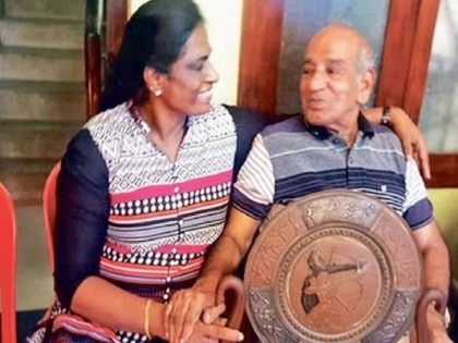 PT Usha's coach OM Nambiar passes away | PT Usha's coach OM Nambiar passes away
