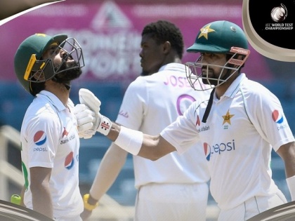 WI vs Pak, 2nd Test: Fawad Alam, Babar stage visitors' comeback on 1st day | WI vs Pak, 2nd Test: Fawad Alam, Babar stage visitors' comeback on 1st day