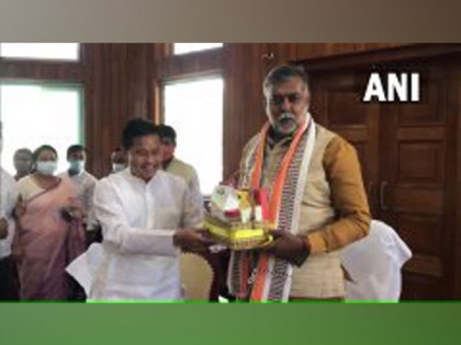Union minister Prahlad Patel launches indigenous products made by women's group in Imphal | Union minister Prahlad Patel launches indigenous products made by women's group in Imphal