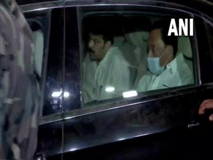Narayan Rane produced before magistrate court in Raigad after arrest over remarks against Maharashtra Chief Minister | Narayan Rane produced before magistrate court in Raigad after arrest over remarks against Maharashtra Chief Minister