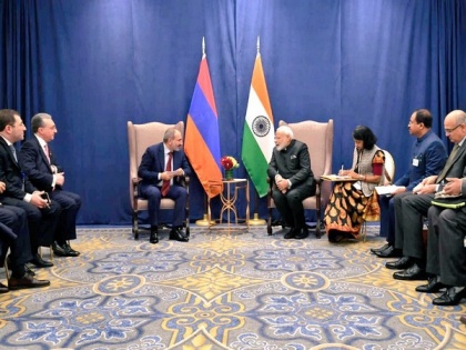 PM Modi meets Armenian counterpart Nikol Pashinyan on sidelines of UNGA | PM Modi meets Armenian counterpart Nikol Pashinyan on sidelines of UNGA