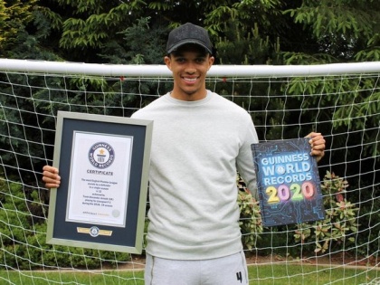 Liverpool's Trent Alexander-Arnold enters Guinness World Records book | Liverpool's Trent Alexander-Arnold enters Guinness World Records book