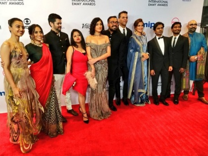 International Emmys 2019: Nawazuddin, Radhika along with 'Sacred Games' team hit the red carpet in style | International Emmys 2019: Nawazuddin, Radhika along with 'Sacred Games' team hit the red carpet in style