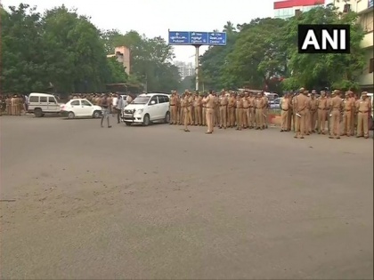 Security beefed up ahead of DMK's anti-CAA rally in Chennai | Security beefed up ahead of DMK's anti-CAA rally in Chennai