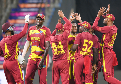 T20 WC: West Indies opt to bowl against Nepal, Forde comes in for Shepherd | T20 WC: West Indies opt to bowl against Nepal, Forde comes in for Shepherd