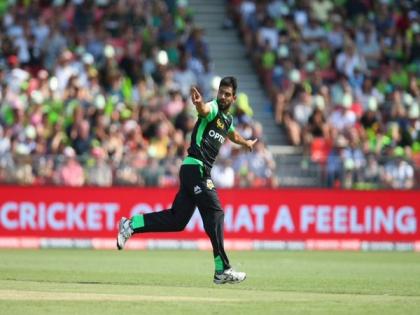 BBL: Pakistan's Haris Rauf's throat-cutting celebration sparks controversy | BBL: Pakistan's Haris Rauf's throat-cutting celebration sparks controversy