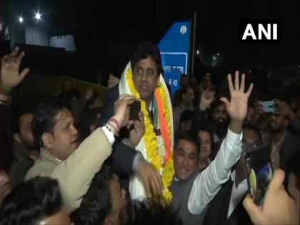 BJP candidate Sunil Yadav files nomination from New Delhi against Kejriwal | BJP candidate Sunil Yadav files nomination from New Delhi against Kejriwal