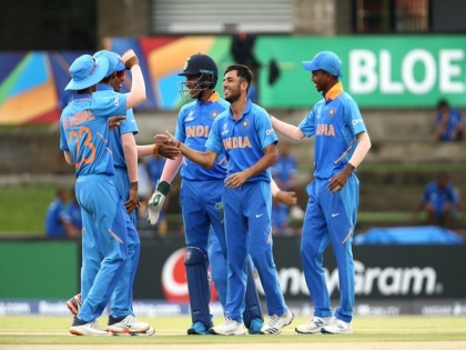 India colts win final group stage match in U19 CWC, to face Australia in quarters | India colts win final group stage match in U19 CWC, to face Australia in quarters