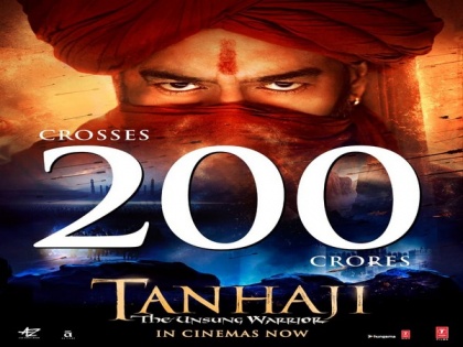 'Tanhaji: The Unsung Warrior' mints whopping Rs 202.83 cr on day 15 of release | 'Tanhaji: The Unsung Warrior' mints whopping Rs 202.83 cr on day 15 of release