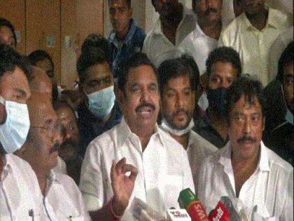 Palaniswami urges Tamil Nadu CM Stalin to provide relief measures in flood-affected areas | Palaniswami urges Tamil Nadu CM Stalin to provide relief measures in flood-affected areas