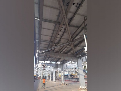 65 KWP photo-voltaic solar roof commissioned at Vijayawada Railway station | 65 KWP photo-voltaic solar roof commissioned at Vijayawada Railway station